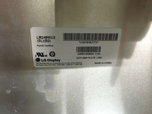 Lớp phủ cứng 94PPI Bảng điều khiển LCD TFT 24.0 &quot;400cd / M2 LM240WU2-SLB4