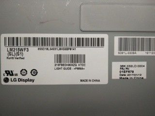 LM215WF3-SLQ1 Màn hình LG 21,5 &quot;1920 (RGB) × 1080 250 cd / m² MÀN HÌNH LCD CÔNG NGHIỆP