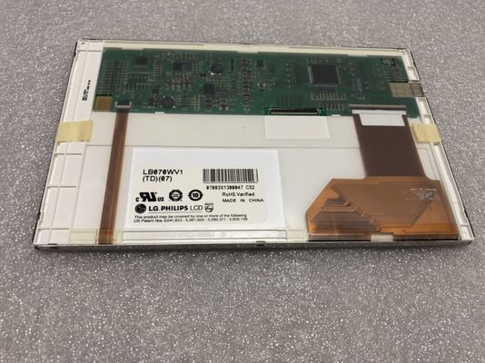 LB070WV1-TD07 LG. LCD 7.0" 800 ((RGB) × 480 250 cd / m2