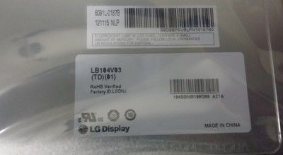 LB104V03-A1 LG. LCD 10.4" 640 ((RGB) × 480 400 cd/m2