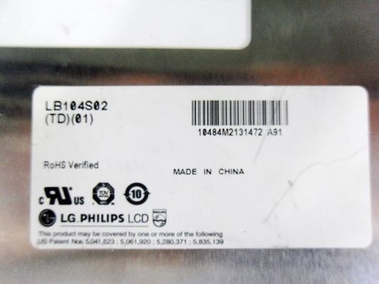 LB104S02-TD01 Màn hình LG 10,4 &quot;800 (RGB) × 600 250 cd / m² MÀN HÌNH LCD CÔNG NGHIỆP
