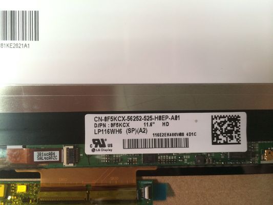 LP116WH6-SPA2 Màn hình LG 11,6 &quot;1366 (RGB) × 768 300 cd / m² MÀN HÌNH LCD CÔNG NGHIỆP