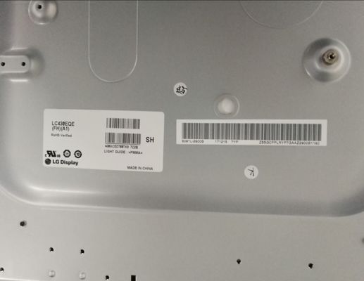 3840×2160 103PPI WLED TFT Display 350cd/m2 LC430EQE-FHA1 43"89/89/89/89 (Loại.)