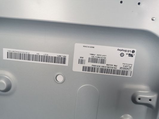 103PPI 43" 3840×2160 Phân đồ LCD vuông 400cd/m2 LD430EQE-FLA1 89/89/89/89 (Loại.)