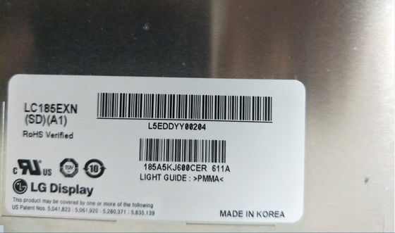 LC185EXN-SDA1 Màn hình LG 18,5 &quot;1366 (RGB) × 768 250 cd / m² MÀN HÌNH LCD CÔNG NGHIỆP