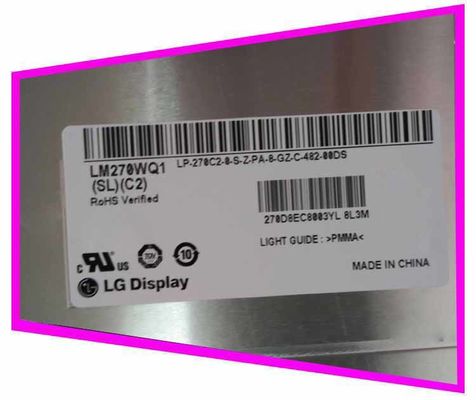 LM270WQ1-SDF1 Màn hình LG 27.0 &quot;2560 (RGB) × 1440 440 cd / m² MÀN HÌNH LCD CÔNG NGHIỆP
