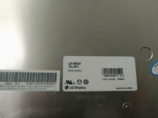 LB190E02-SL02 Màn hình LG 19.0 &quot;1280 (RGB) × 1024 330 cd / m² MÀN HÌNH LCD CÔNG NGHIỆP