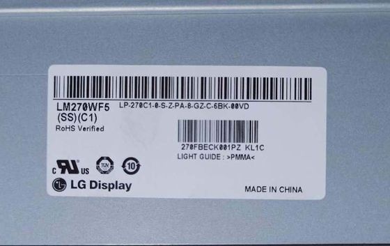LM270WF5-SSC1 Màn hình LG 27.0 &quot;1920 (RGB) × 1080 250 cd / m² MÀN HÌNH LCD CÔNG NGHIỆP