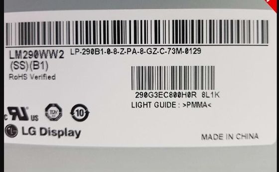 LM290WW2-SSB1 Màn hình LG 29.0 &quot;2560 (RGB) × 1080 300cd / m2 MÀN HÌNH LCD CÔNG NGHIỆP