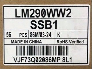 LM290WW2-SSB1 Màn hình LG 29.0 &quot;2560 (RGB) × 1080 300cd / m2 MÀN HÌNH LCD CÔNG NGHIỆP