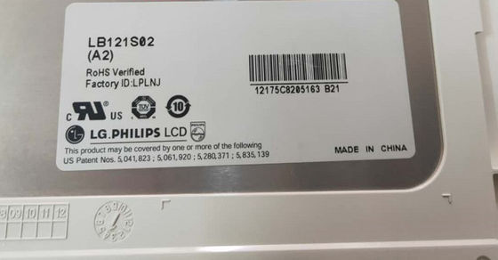 12.1" 800×600 400cd/m2 82PPI WLED TFT Panel LB121S03-TL01 65/65/50/60 (Loại)