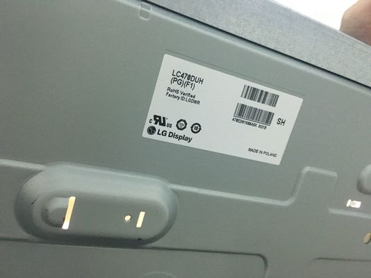 47" 1920×1080 400cd/m2 46PPI Square Tft Screen LC470DUH-PGF1 89/89/89/89 (Loại.)