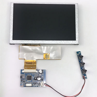 Bảng điều khiển LCD công nghiệp 5.0 &quot;800 × 480 RGB 188PPI HSD050IDW1-A20 HannStar 0.98W
