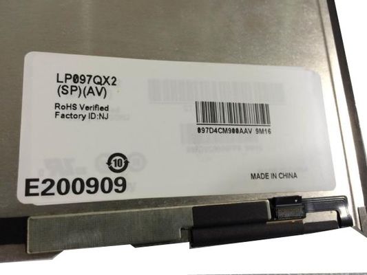 Màn hình LCD công nghiệp 1536 × 2048 RGB 440cd / m2 LP097QX2-SPAV 9,7 &quot;264PPI