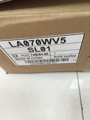 Màn hình LCD TFT 580cd / M2 133PPI WVGA LA070WV5-SL01 800 × 480 WLED