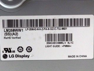 Bảng điều khiển LCD công nghiệp 20.0 &quot;250cd / M2 NTSC CSHD 111PPI LM250WW1-SSA2
